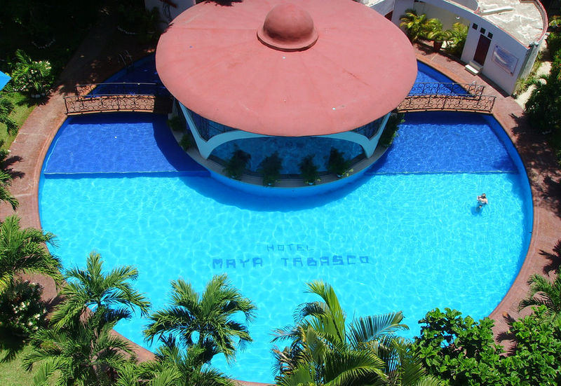 וייארמוסה Hotel Maya Tabasco מראה חיצוני תמונה